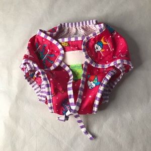 2/$15 KUSHIES adjustable swim diaper girl pattern